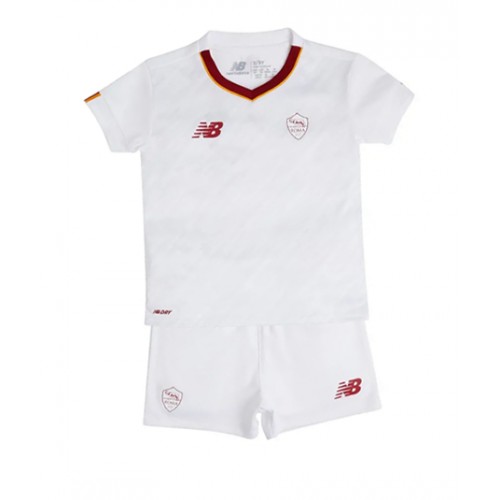 AS Roma Bortedraktsett Barn 2022-23 Kortermet (+ Korte bukser)